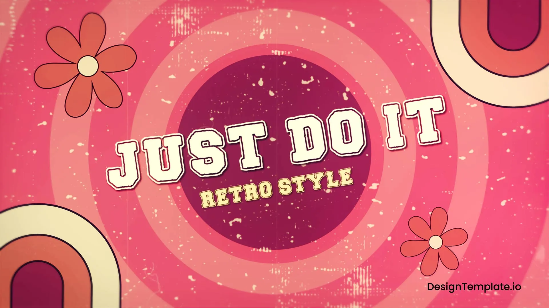 Classic Retro Style Title Animation